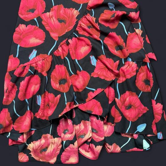 H&M multicolor floral midi skirt - Picture 2 of 5